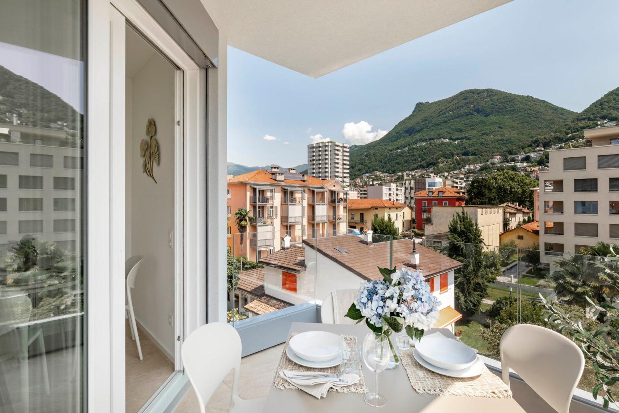 Regalia Suites - Free Parking Lugano Exteriér fotografie