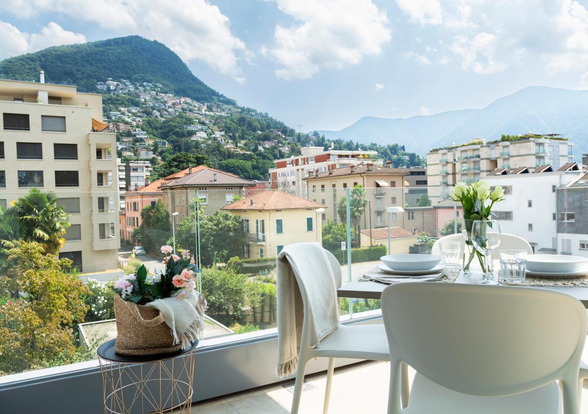Regalia Suites - Free Parking Lugano Exteriér fotografie