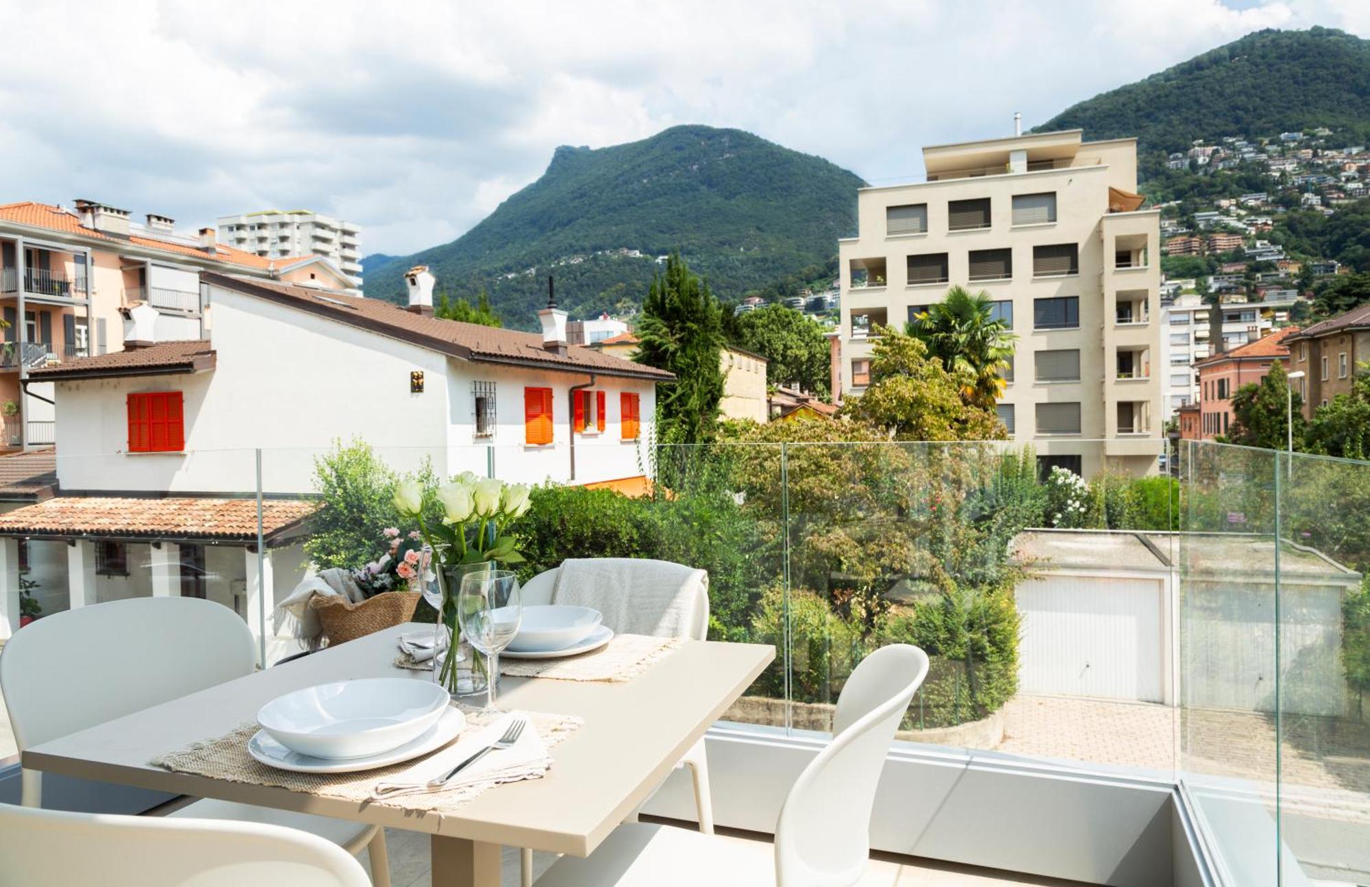 Regalia Suites - Free Parking Lugano Pokoj fotografie